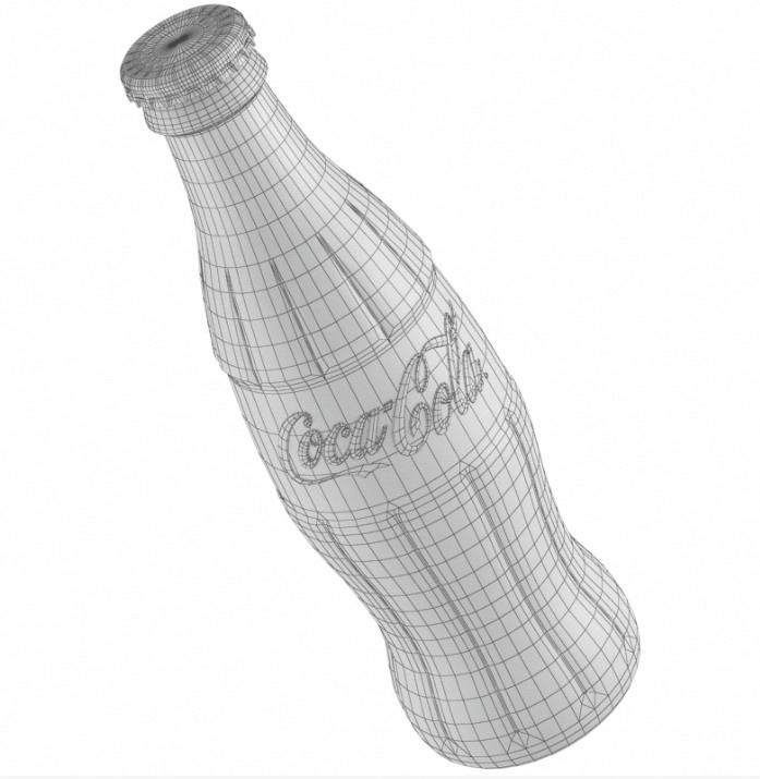 100e anniversaire de la bouteille en verre Coca-Cola 5 coca cola butelka projekt