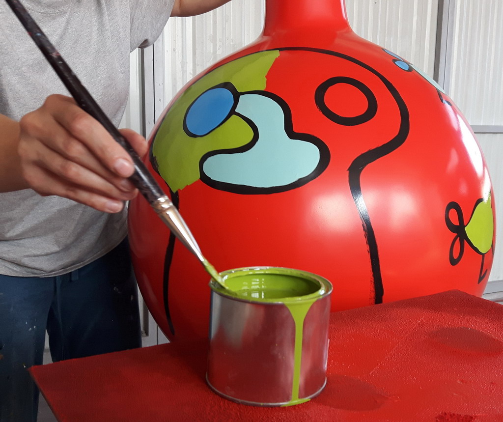 Wielkie bombki choinkowe, dekoracja świąteczna 7 Wielkie bombki choinkowe, dekoracja świąteczna