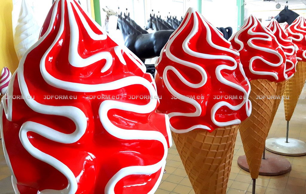 Reklamowy lód z polewą - do zawieszenia 1 Reklamowy lód z polewą - do zawieszenia