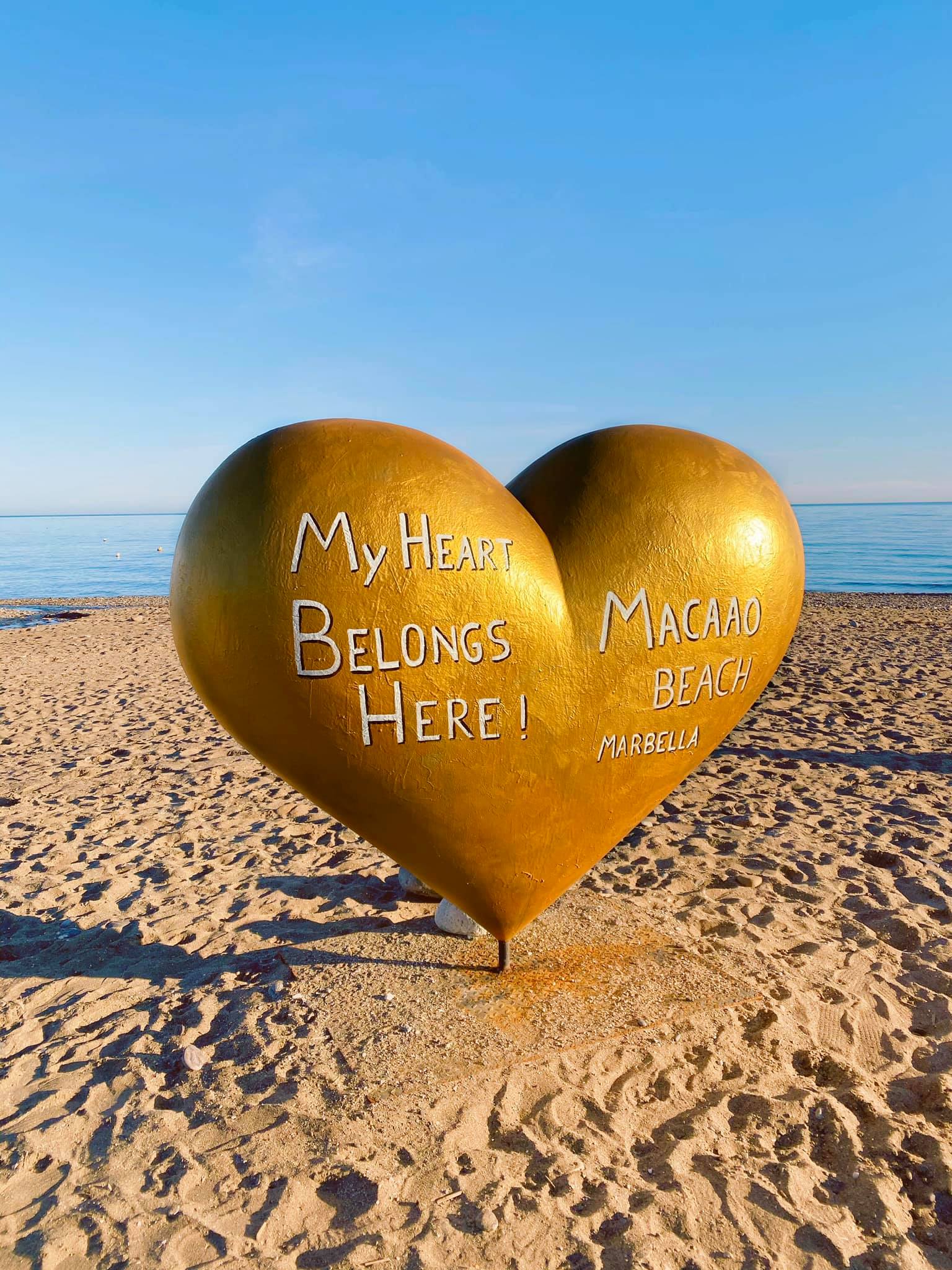 Figurine décorative Grand Cœur, monochrome 2 Figura dekoracyjna Serce duże, jednokolorowe