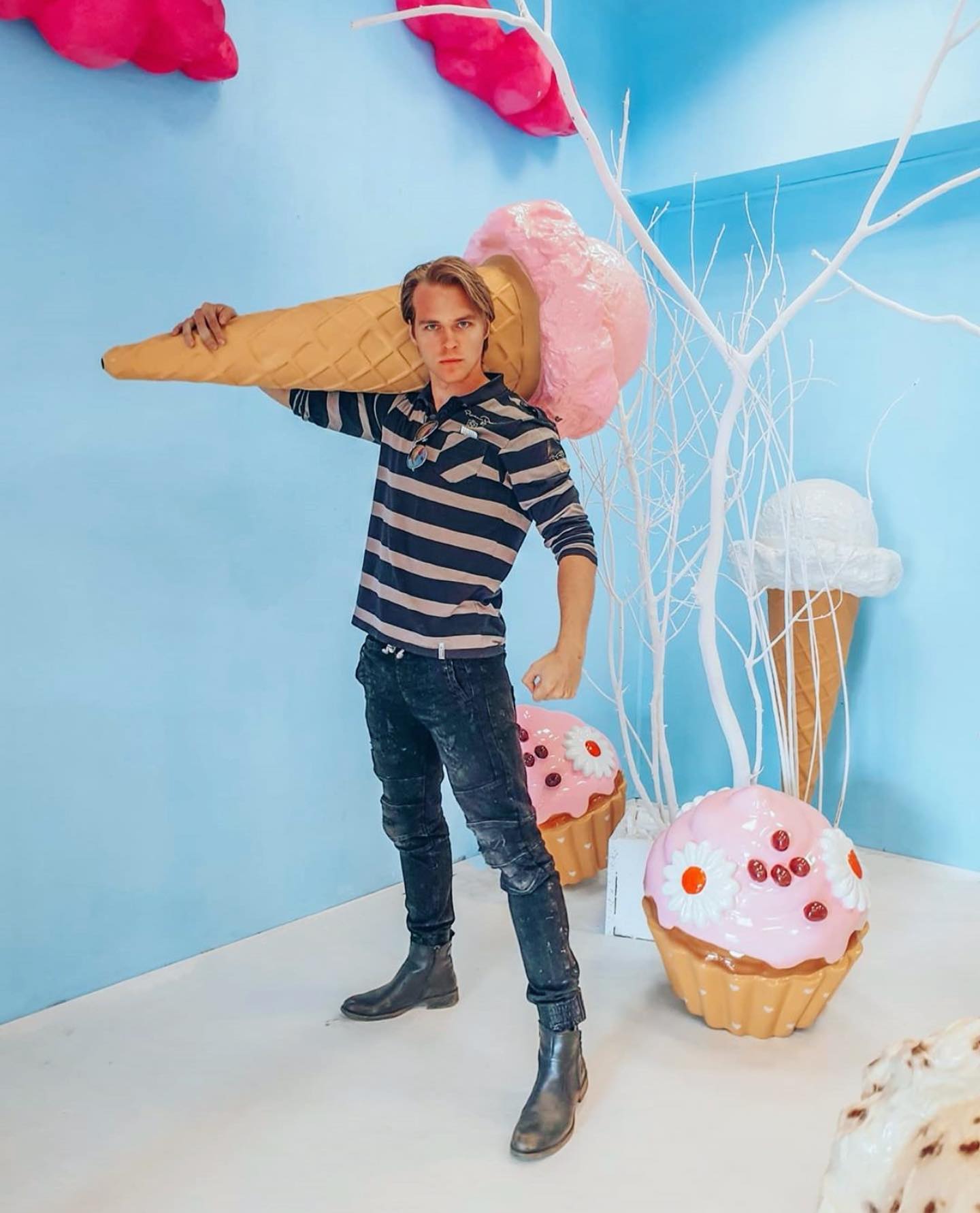 Figurine publicitaire 3D - cupcake 5 Reklamowa figura 3D - babeczka / cupcake