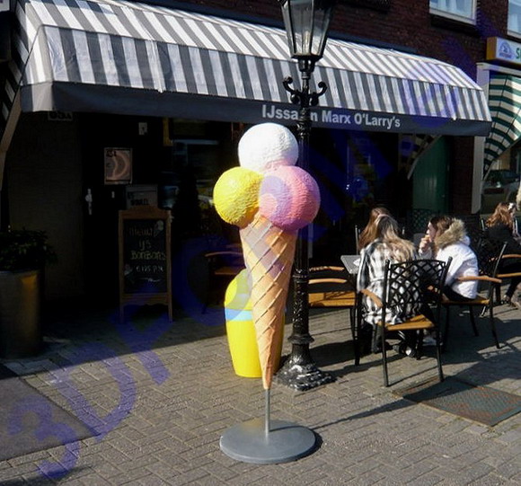 Reklamowy Lód Gałkowy Duży 160cm 3 Reklamowy lód gałkowy duży 180cm