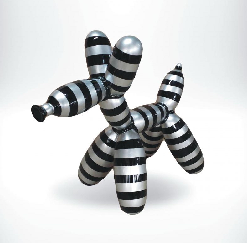 Petit chien de ballon - figurine décorative 2 Mały balonowy pies - figurka dekoracyjna