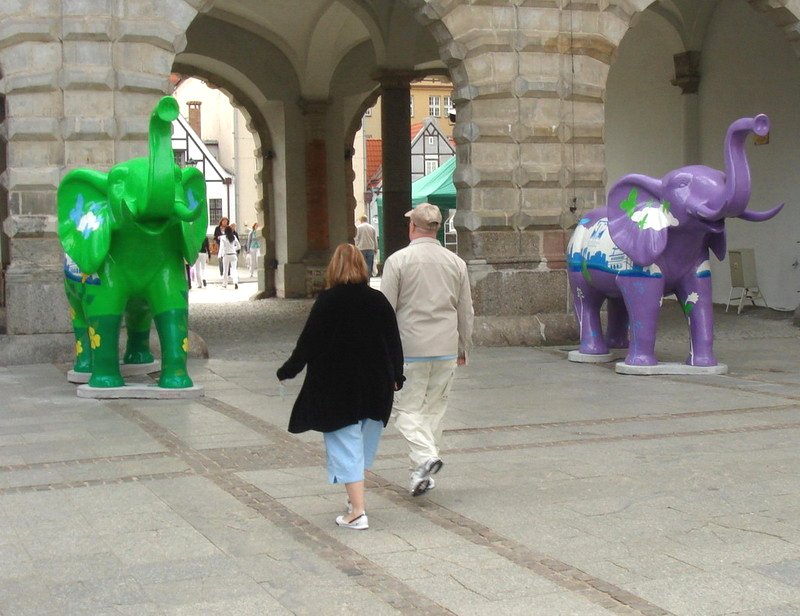 Figura 3D - słoń naturalnej wielkości 2 Figura 3D - słoń naturalnej wielkości