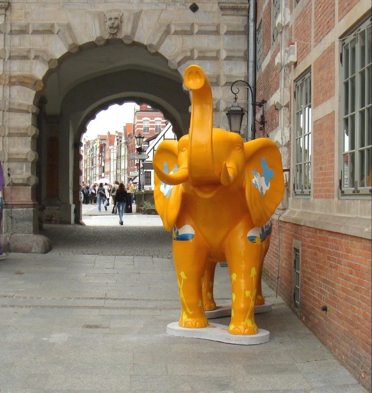 Figura 3D - słoń naturalnej wielkości 6 Figura 3D - słoń naturalnej wielkości