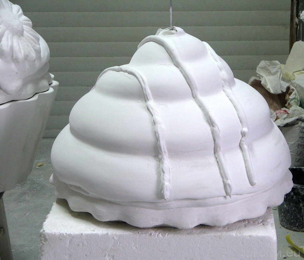 Figurine publicitaire 3D - cupcake 3 Reklamowa figura 3D - babeczka / cupcake