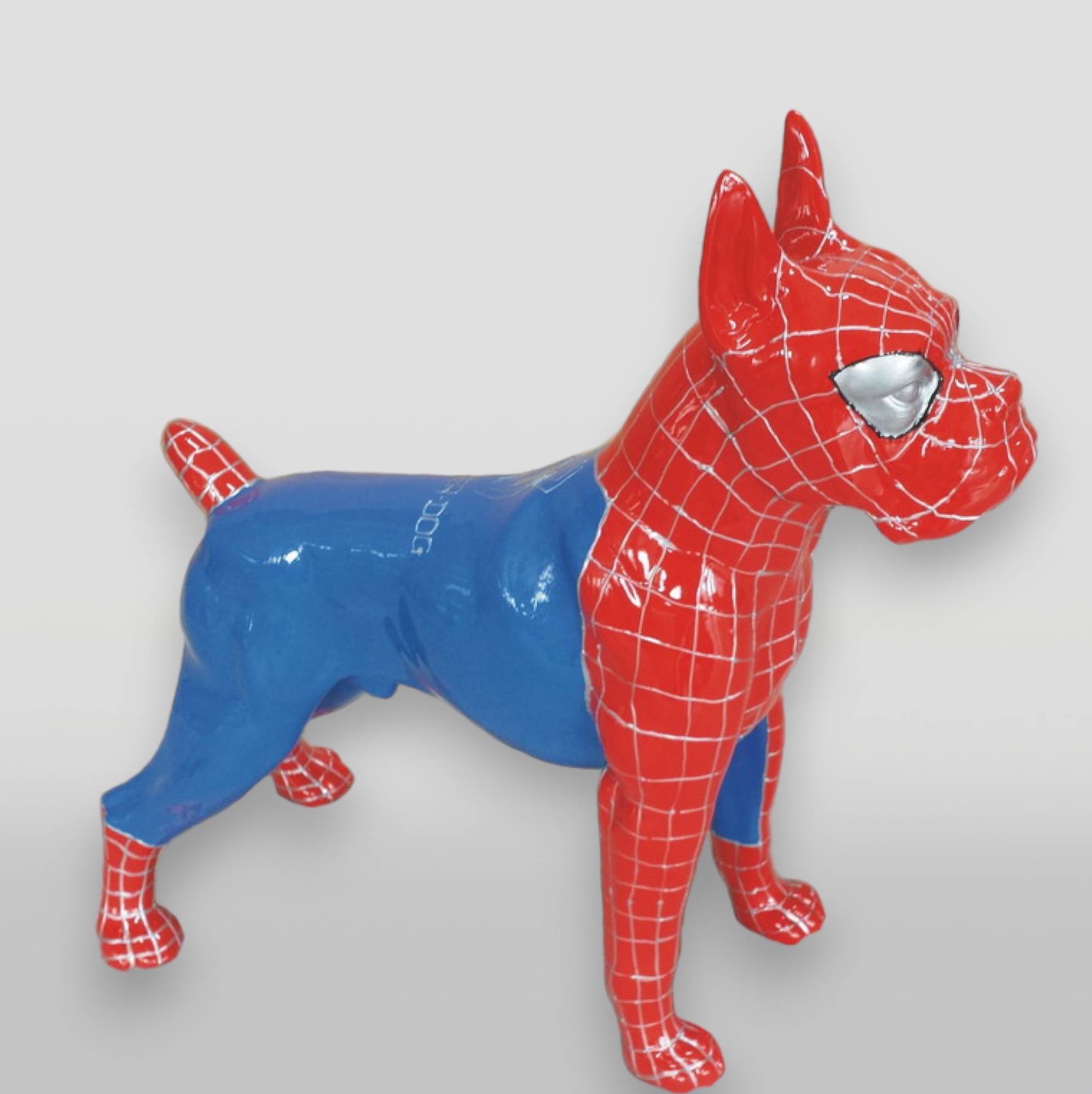 Figura dekoracyjna pies Bokser średni stojący 8 Figura dekoracyjna pies Bokser średni stojący