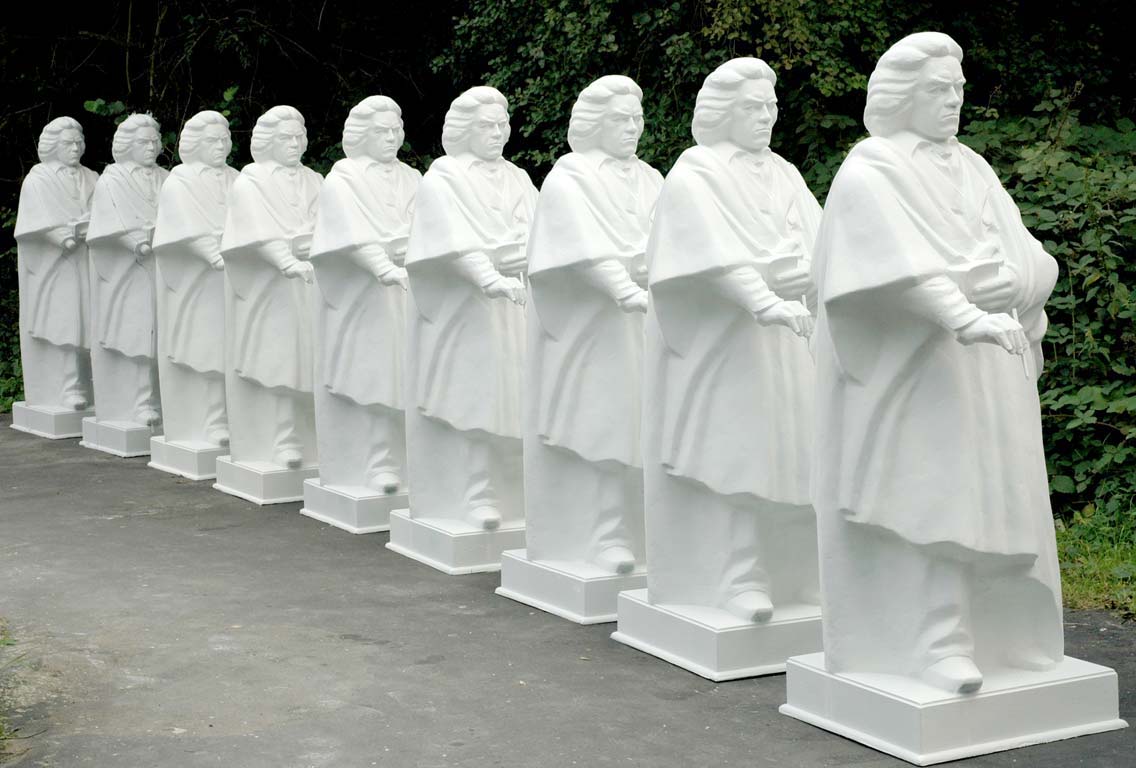 Réplique du monument Beethoven 3 Beethoven sculpture