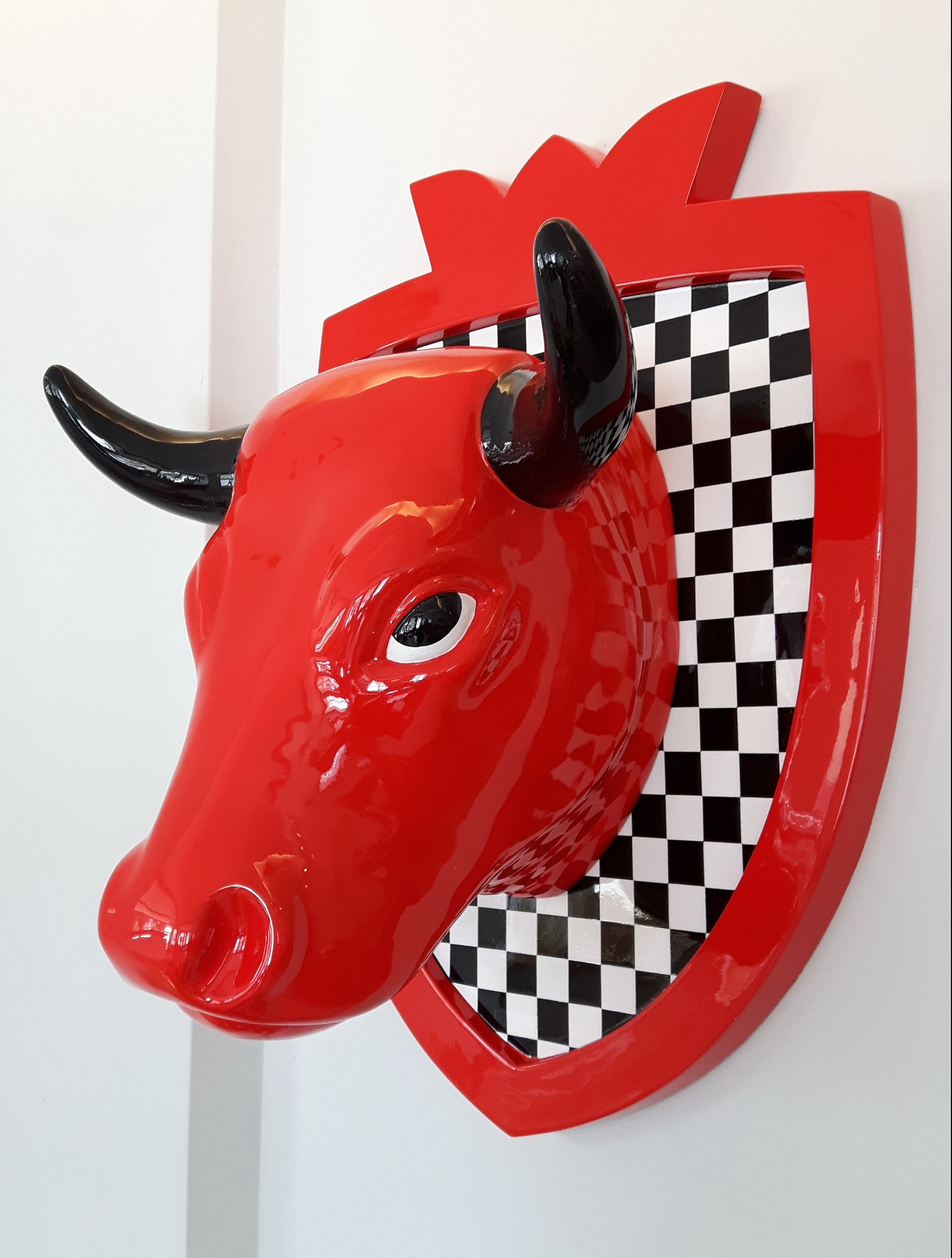 Figura dekoracyjna i reklamowa - łeb byka na ścianę 3 Figura dekoracyjna i reklamowa - łeb byka na ścianę