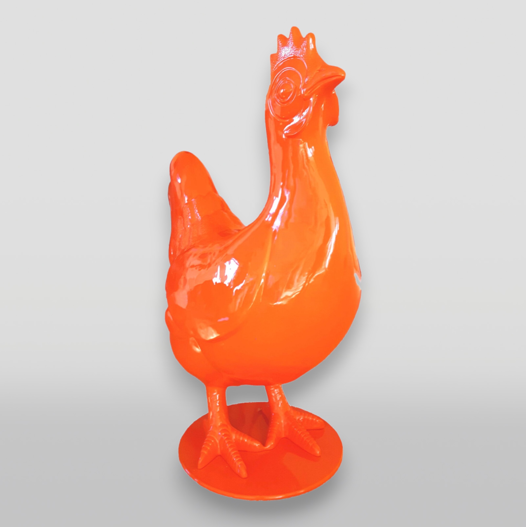 Figura reklamowa - duża kura 155cm 1 Figura reklamowa - duża kura 155cm