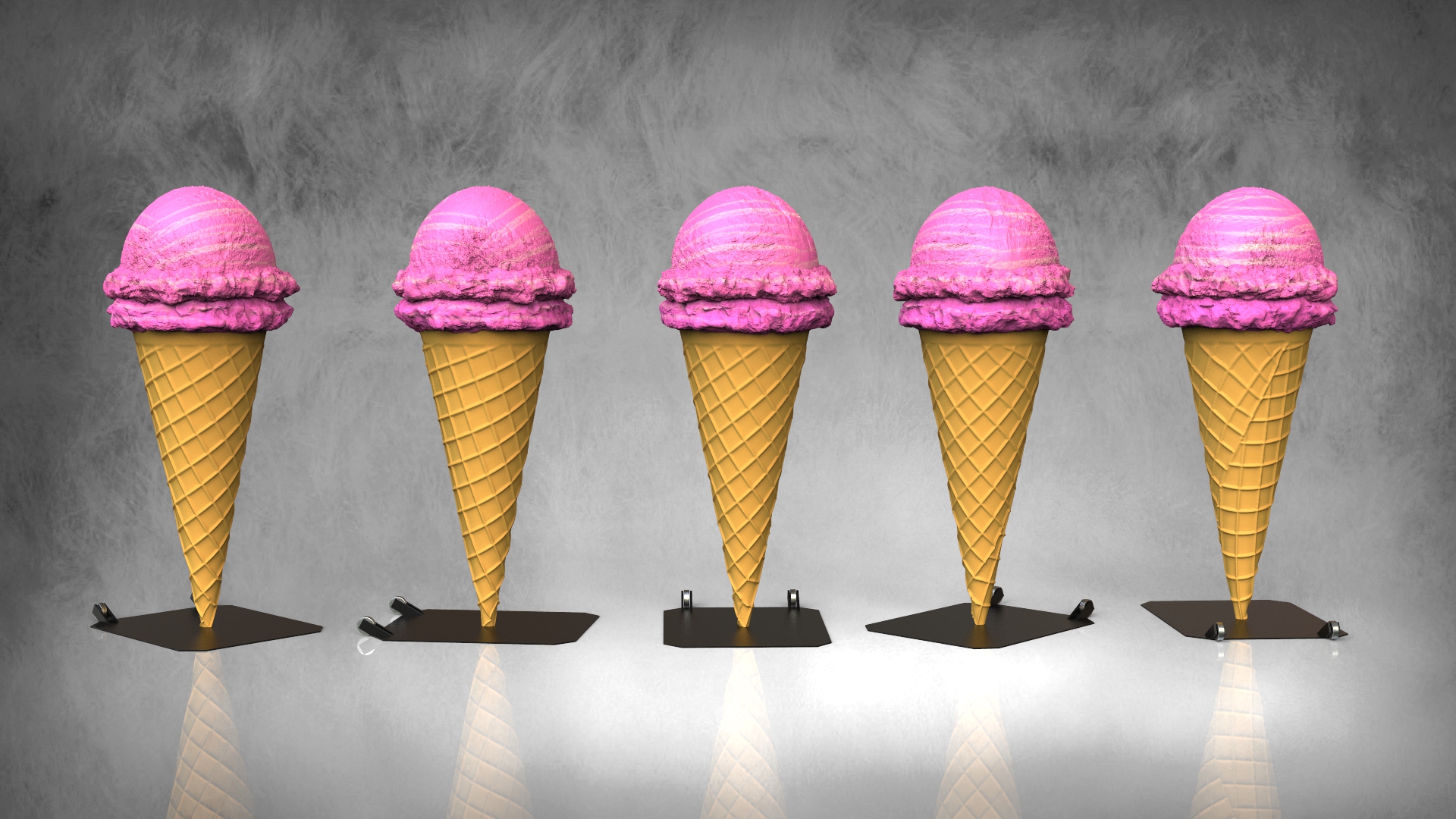 Reklamowy lód GELATO podwójny 4 Reklamowy lód GELATO podwójny