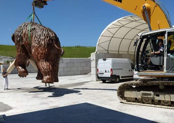 Mamut 400cm montaż