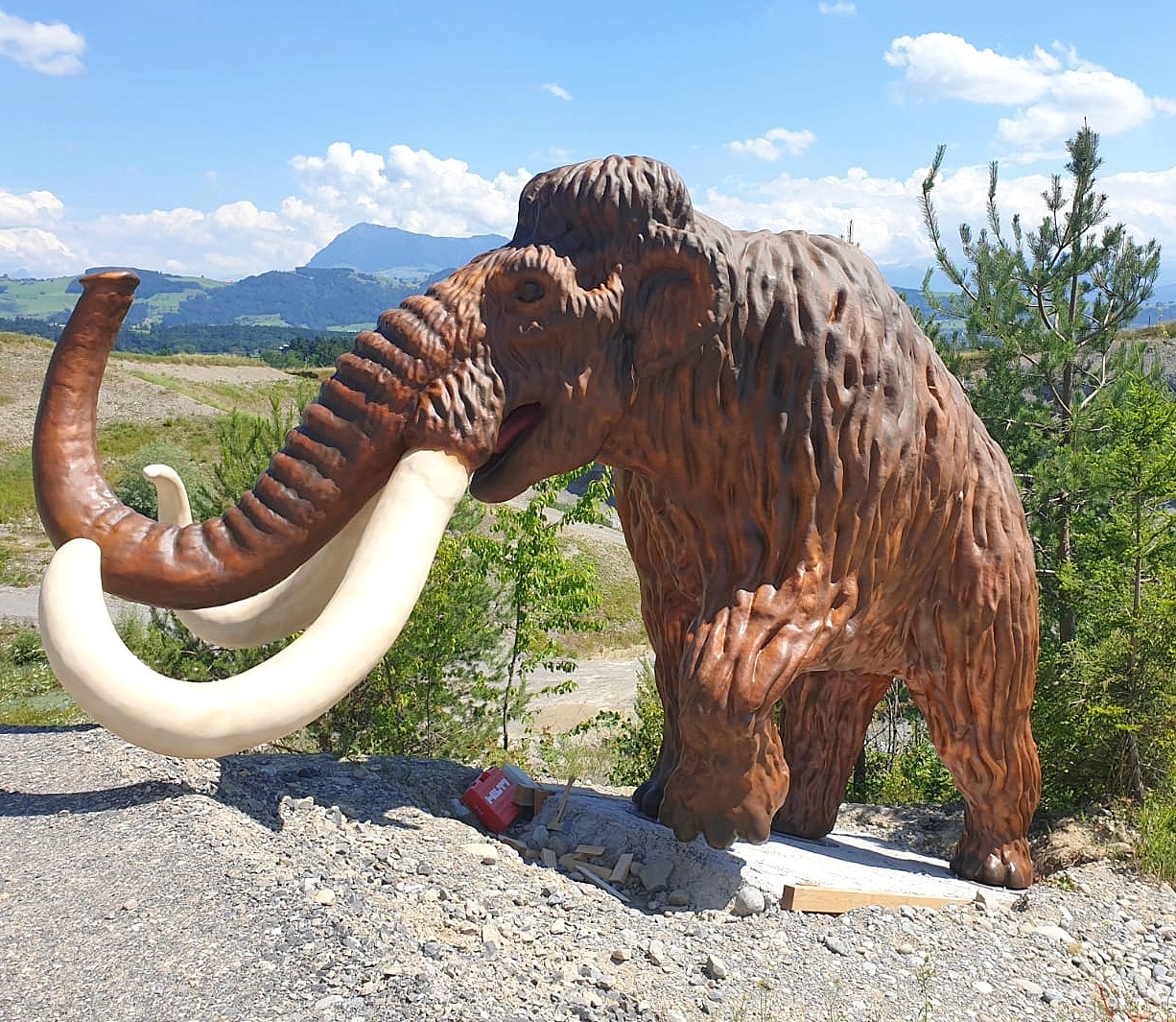 Mamut 400cm po montażu