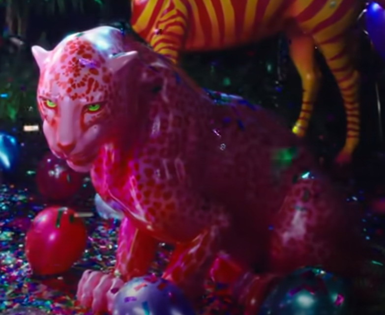 La panthère du clip vidéo de Miley Cyrus 5 Panther From Miley Cyrus Music Video-3DFORMeu