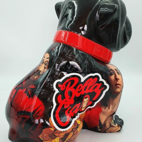 pies Bulldog Angelo 40cm - La casa de papel