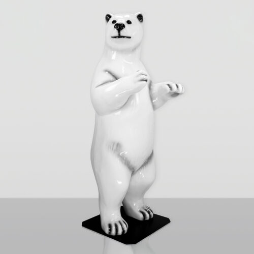 Ours debout 180 cm - une couleur