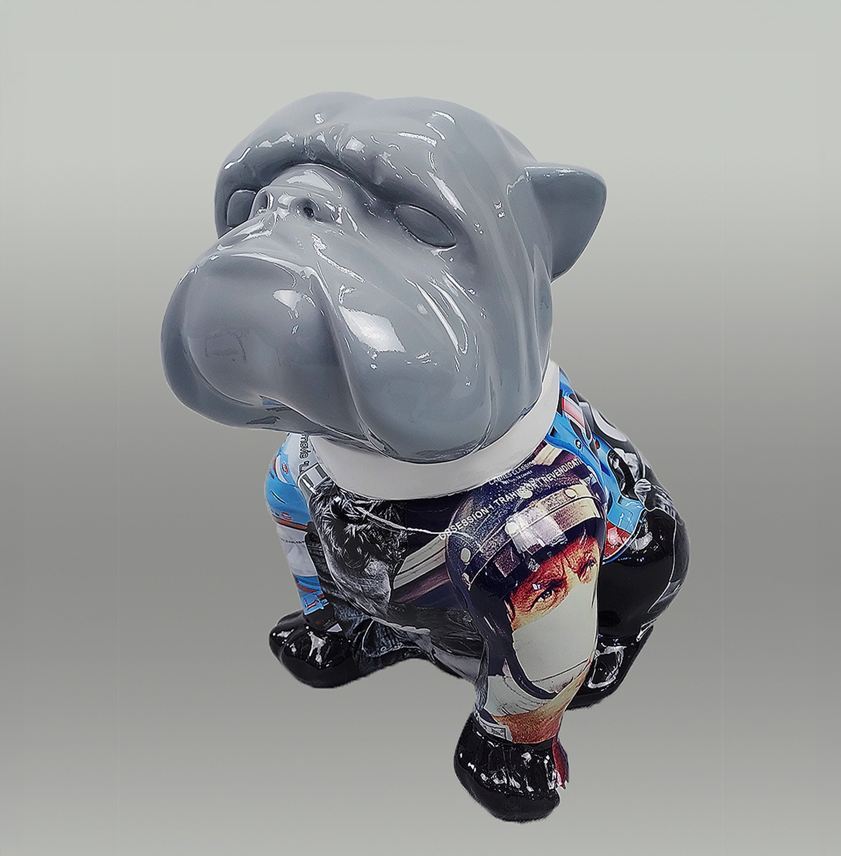 Chien Bulldog Angelo 40cm - McQueen 1 pies Bulldog Angelo 40cm - McQueen