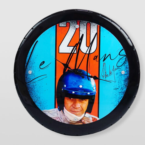 Designerski zegar opona Le Manas 20