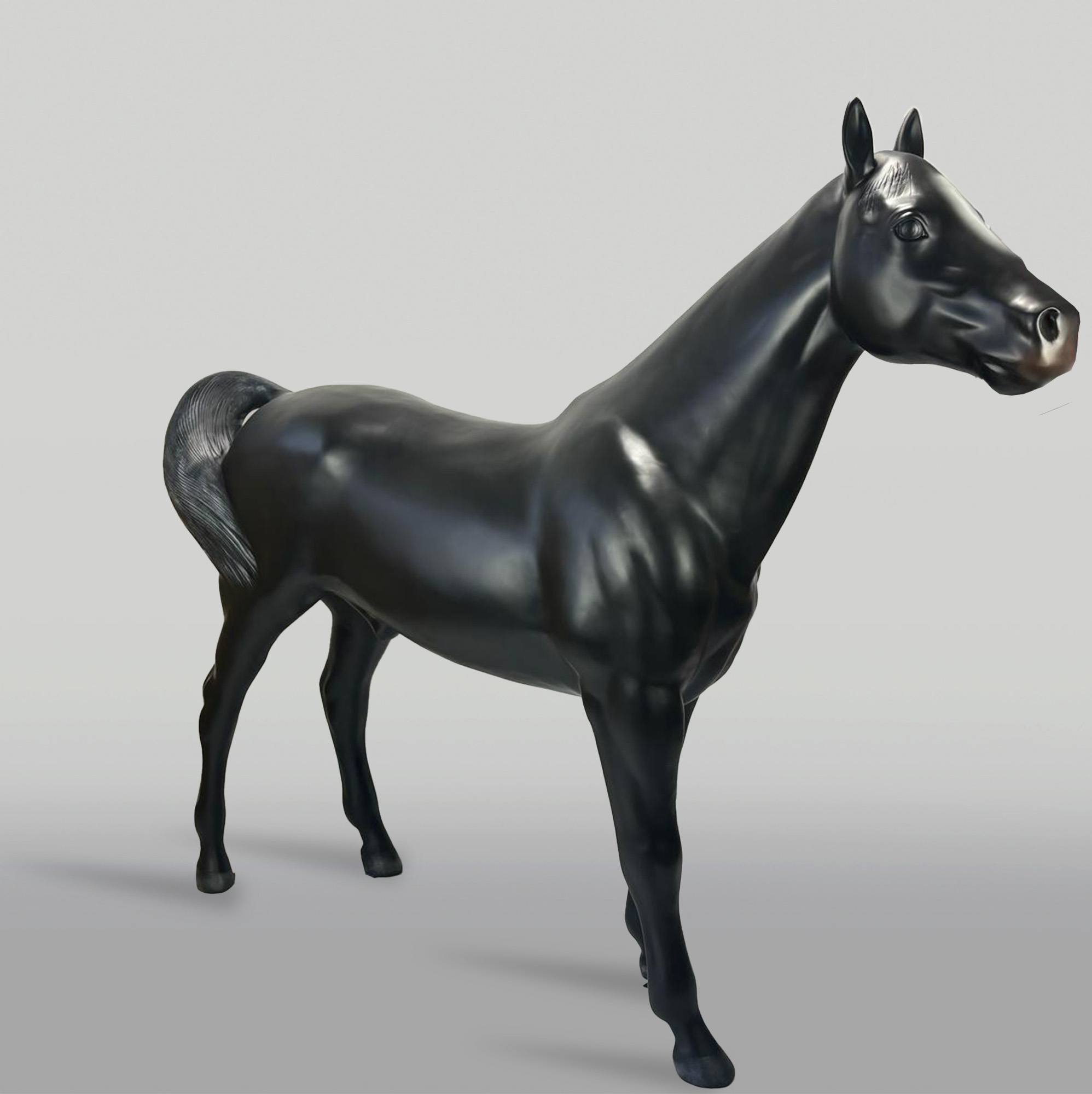 Figurine de cheval grandeur nature 4 Naturalnej wielkości figura konia