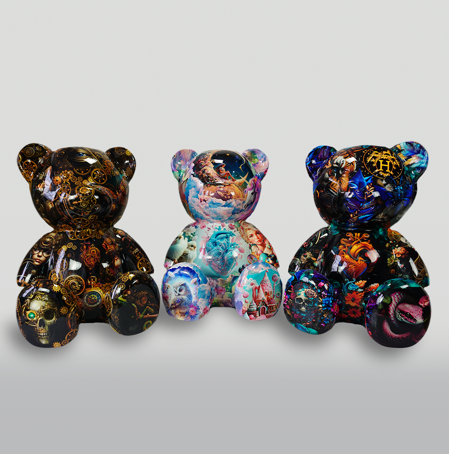 GRAND OURS ASSIS - MOTIF SWEET 3 DUŻY MIŚ SIEDZĄCY - MOTYW SWEET