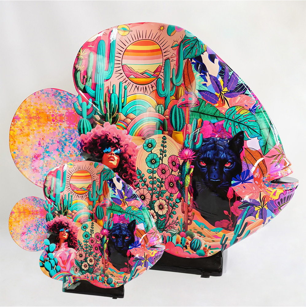 Figurine Poisson XL Mexico 1 Figurine Poisson XL Mexico