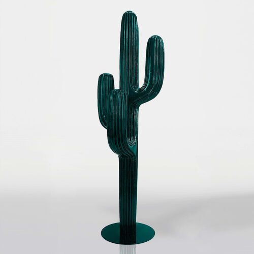Porte-manteau Cactus Vert Métallique
