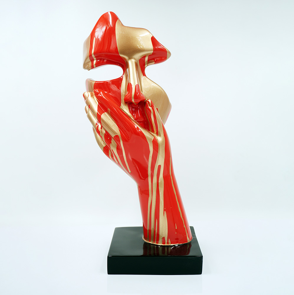 Petite Masque sur Socle - Motif III 2 Petite Masque sur Socle - Motif III – Image 2