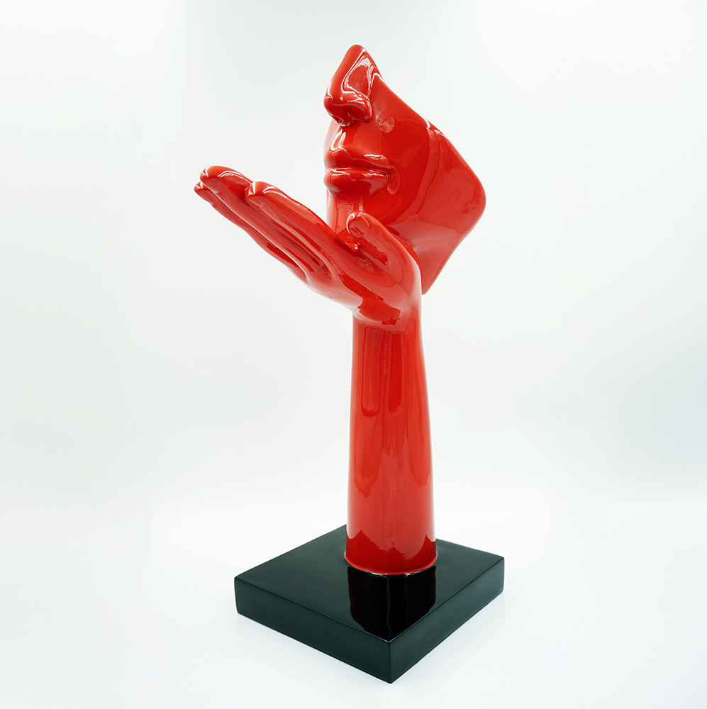 Petite Masque sur Socle - Motif I 3 Petite Masque sur Socle - Motif I – Image 3