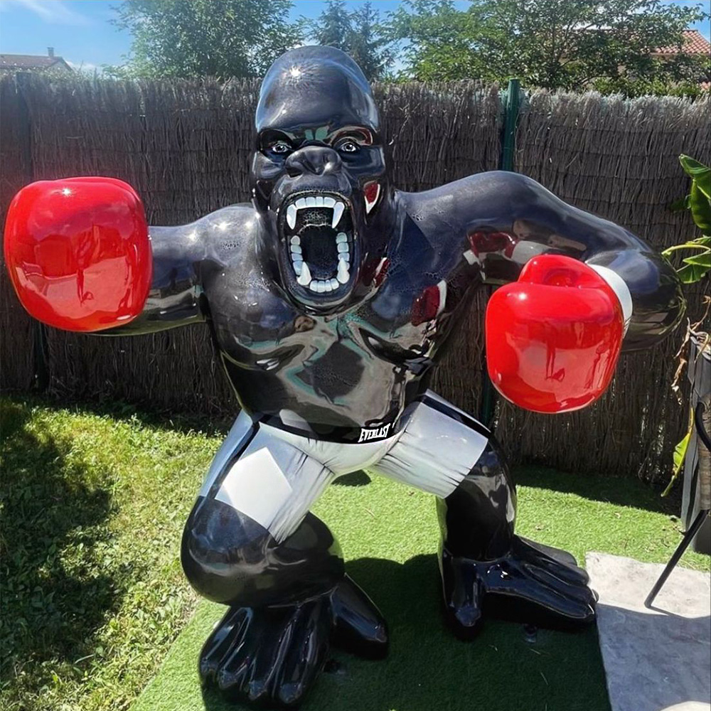 Grande Figurine Gorille Boxeur - Rocky 3 Grande Figurine Gorille Boxeur - Rocky – Image 3