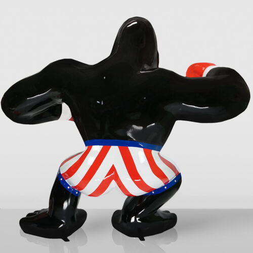 Grande Figurine Gorille Boxeur - Rocky