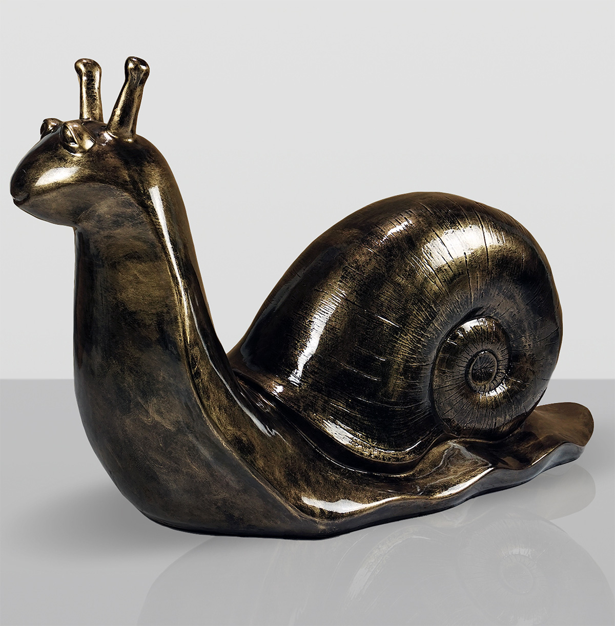 Figura Décorative Grand Escargot - Patine 1 Figura Décorative Grand Escargot - Patine