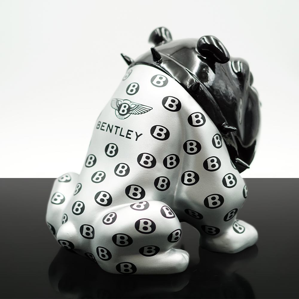 Figurine Exclusive Bulldog Bentley Argentée – Avella 22