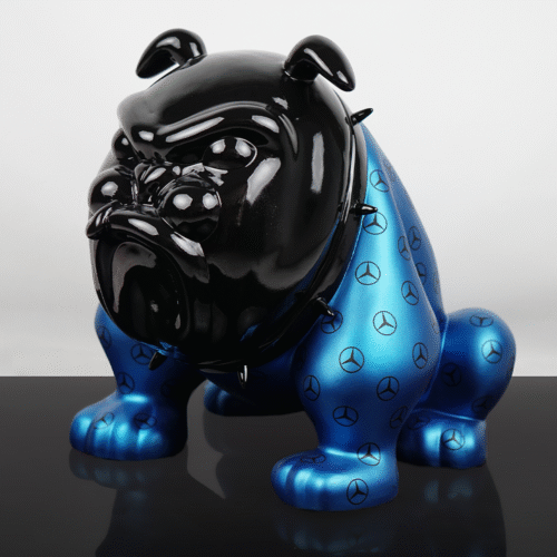 Figurine Exclusive Bulldog Avella – Bleu AMG